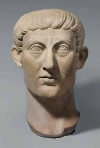 Tête de Constantin, Metropolitan Museum